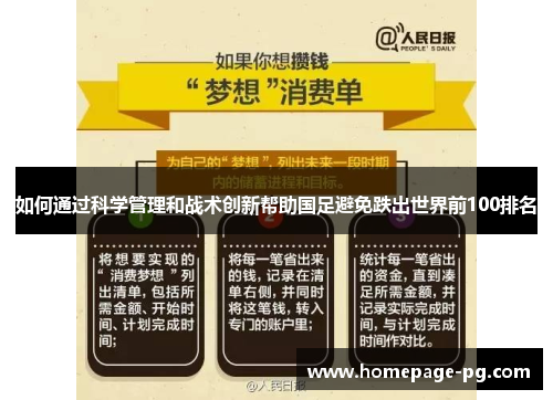 如何通过科学管理和战术创新帮助国足避免跌出世界前100排名