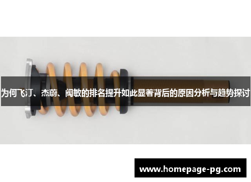 为何飞汀、杰蔚、阀敏的排名提升如此显著背后的原因分析与趋势探讨
